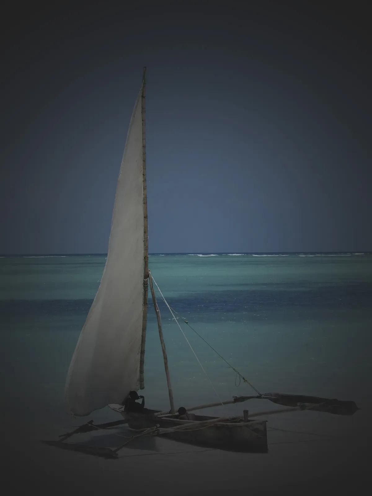 Austronesian Sail Boat