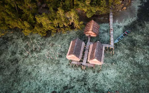 Small Homestay on Gam in Raja Ampat